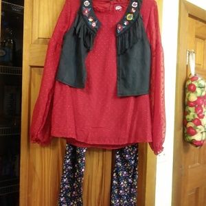 3 piece kids outfit 14/16